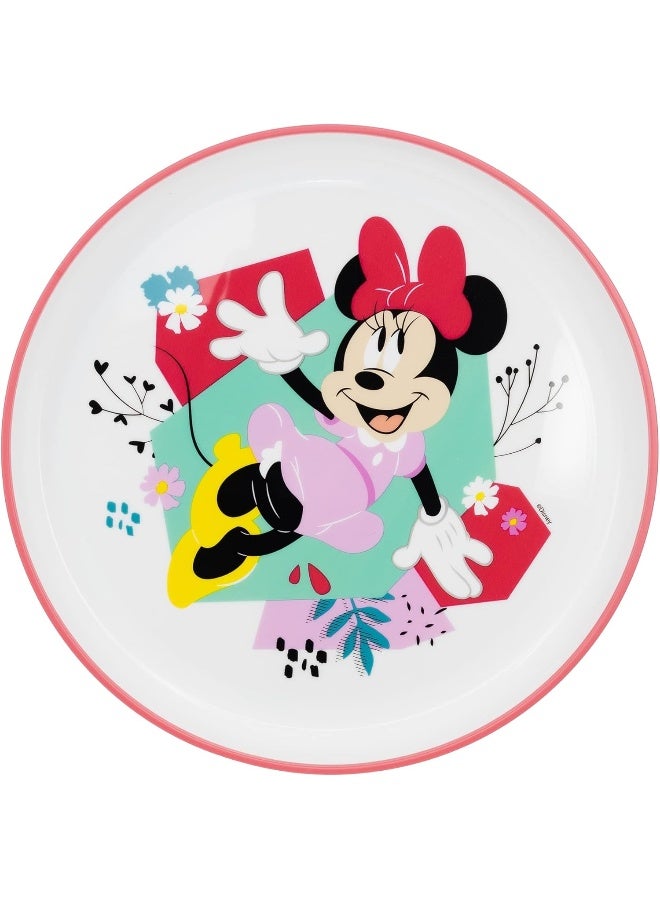 STOR طبق ستور غير قابل للانزلاق ثنائي اللون ميني ماوس المميز - Image 1