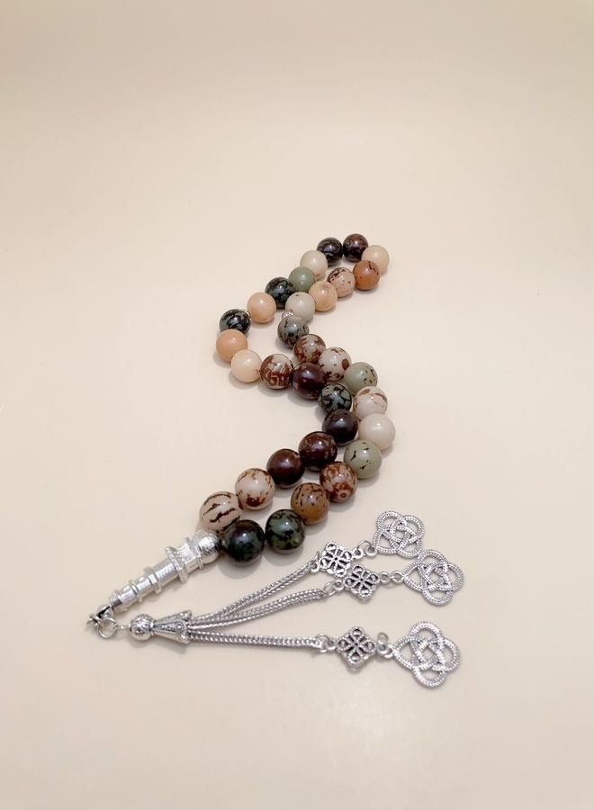 General 33 Natural Bodhi Prayer Beads/Tasbih/12mm  - Image 4