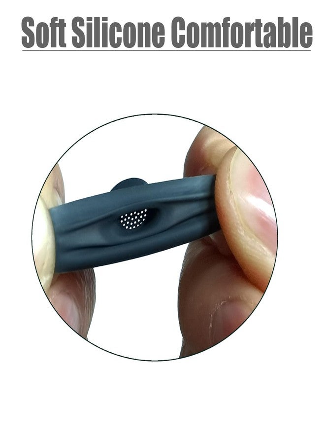 Luckvan أطراف أذن سيليكونية لسماعات سامسونج جالاكسي بودز 3 برو، مانعة للانزلاق، مانعة للضوضاء (أطراف سماعات جالاكسي بودز 3 برو)، أطراف بديلة، رمادي، 3 أزواج - Image 2