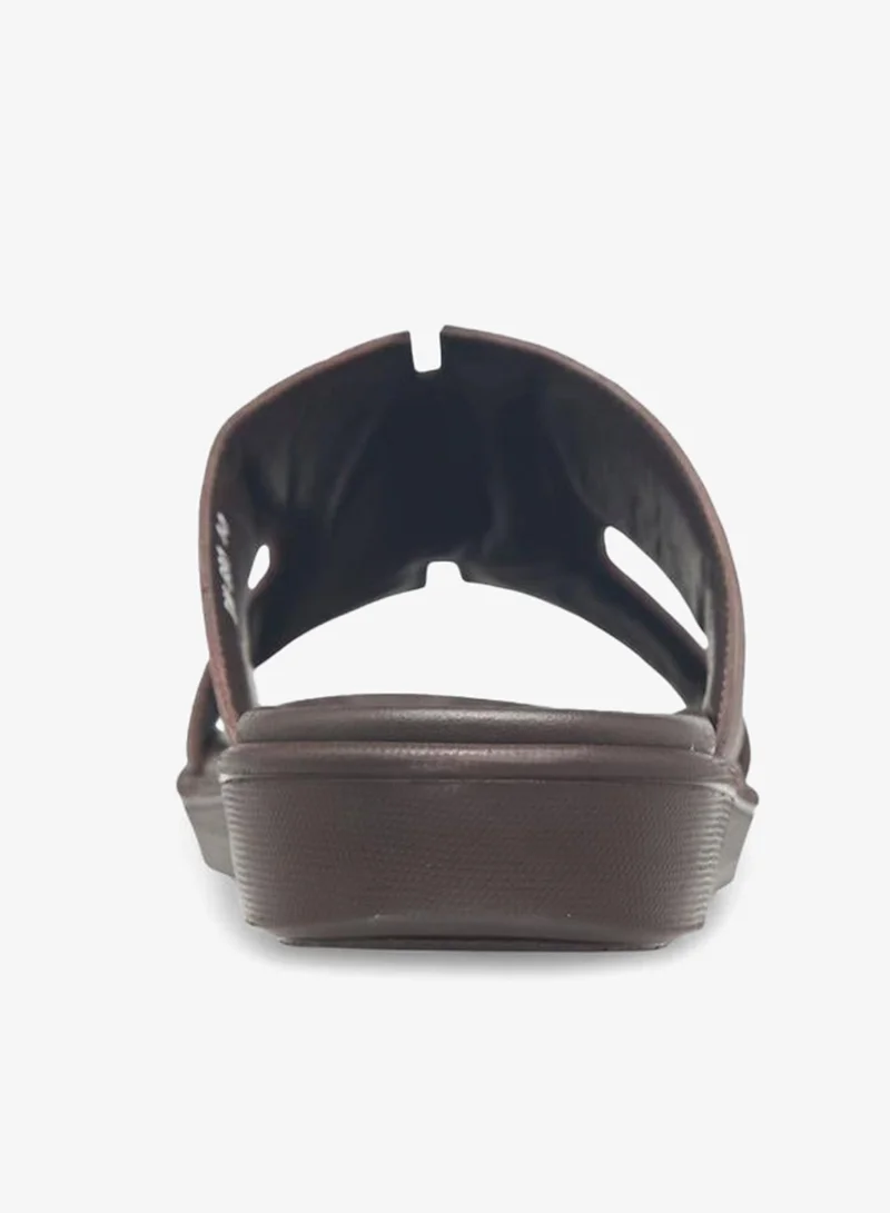 Le Confort Brown Men Leather Arabic Sandals Ramadan Collection for Men | Best Price UAE