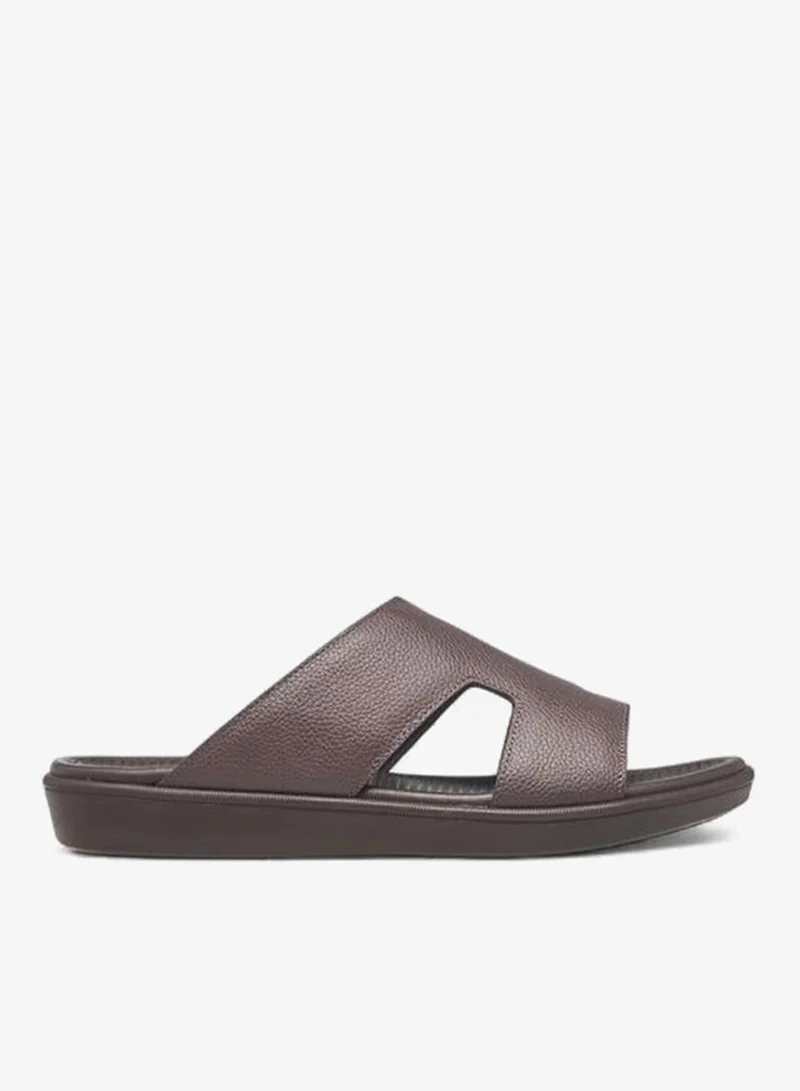 Le Confort Brown Men Leather Arabic Sandals Ramadan Collection for Men | Best Price UAE