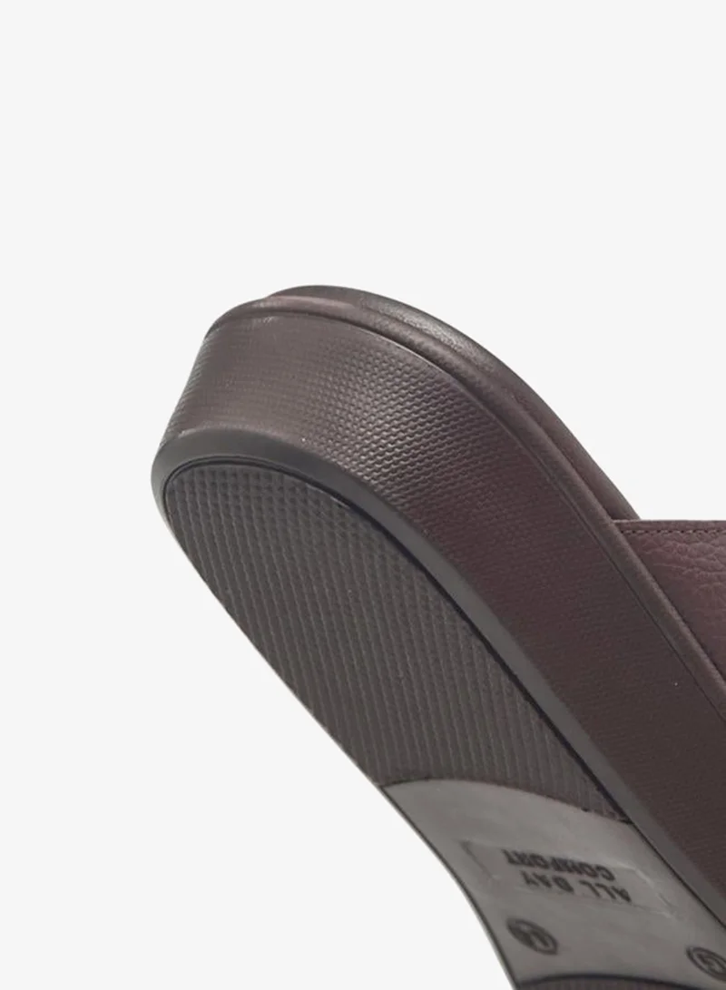 Le Confort Brown Men Leather Arabic Sandals Ramadan Collection for Men | Best Price UAE
