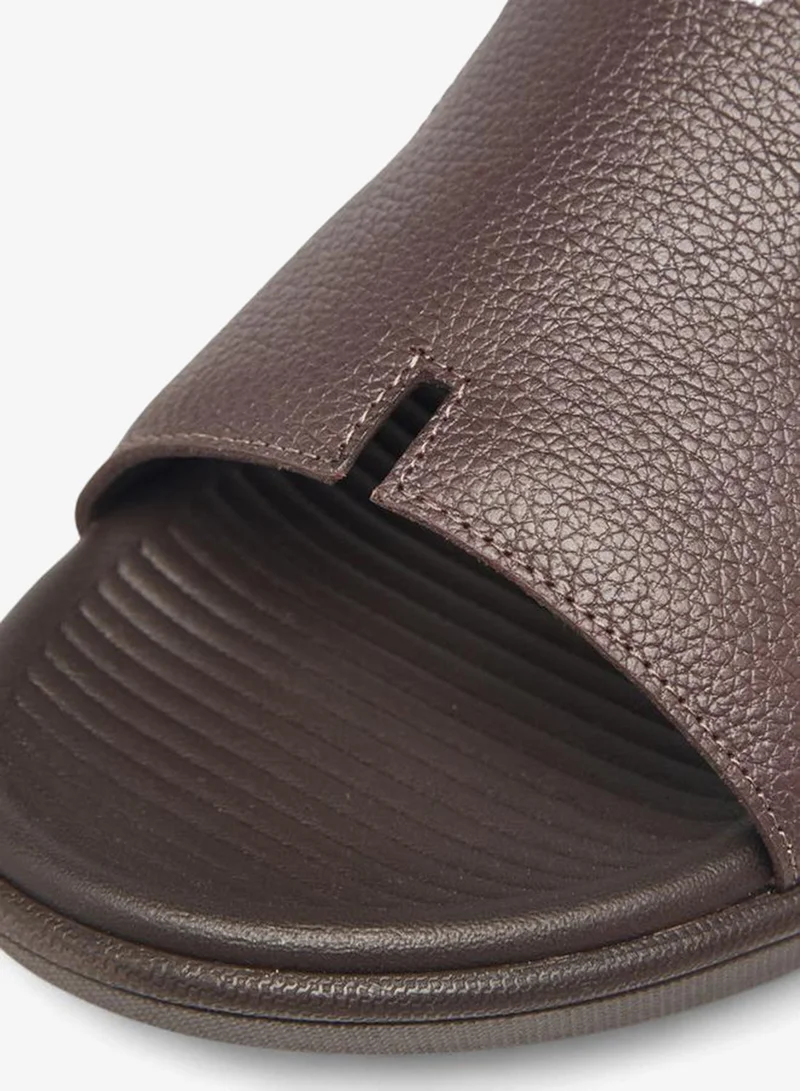 Le Confort Brown Men Leather Arabic Sandals Ramadan Collection for Men | Best Price UAE