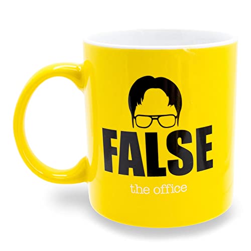 Silver Buffalo Silver Buffalo The Office Dwight Schrute Shirt Ceramic Mug  Holds 20 Ounces 