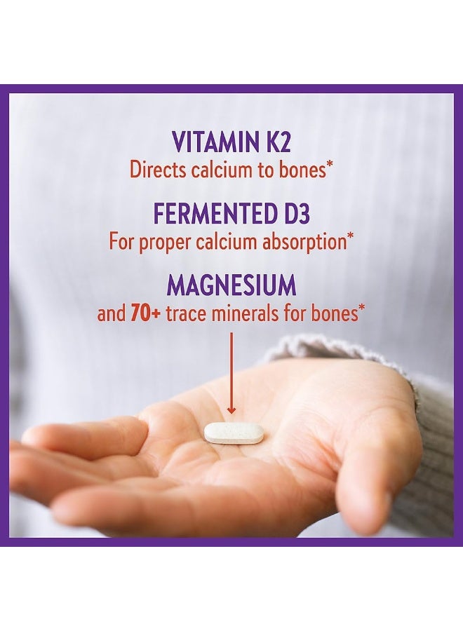 New Chapter Calcium Supplement with Vitamin K2 + D3 - Bone Strength - Image 5