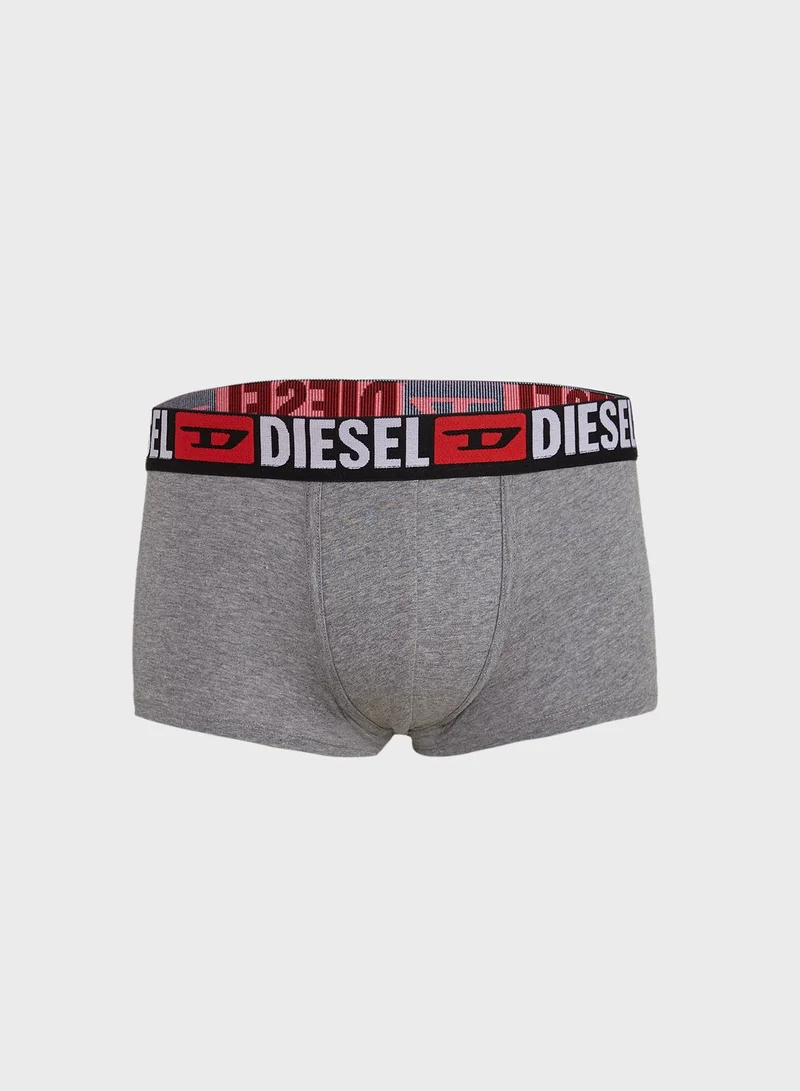 DIESEL 3 Pack Logo Band Assorted Trunks