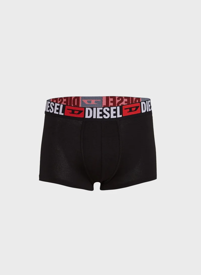 DIESEL 3 Pack Logo Band Assorted Trunks