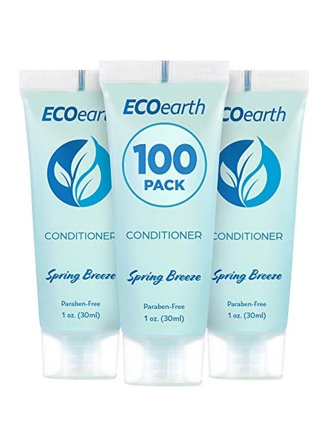EcoEarth Tl Size Conditioner (1 Fl Oz 100 Pk Spring Breeze) Delight Your Guests With Revitalizing And Refreshing Hotel Conditioner Quality Small Size Tl Amenities Hotel Toiletries In Bulk - Image 1