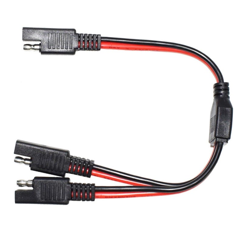 Zerodeko SAE Extension Cable Power Splitter Wire Connector for Solar Automotive Use 1 Pack - Image 2
