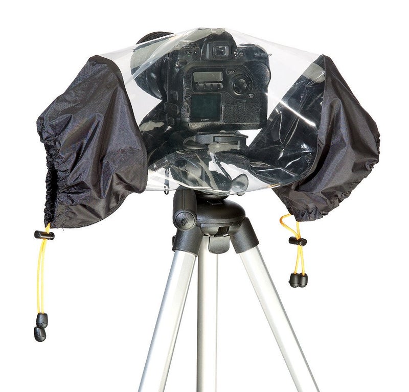 SHOPEE Thermoplastic Polyurethane Camera Rain Cover for SLR and DSLR Cameras (Transparent) - Image 1