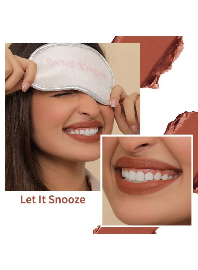 Nykaa So Creme! Creamy Matte Lipstick - Let It Snooze - Image 5