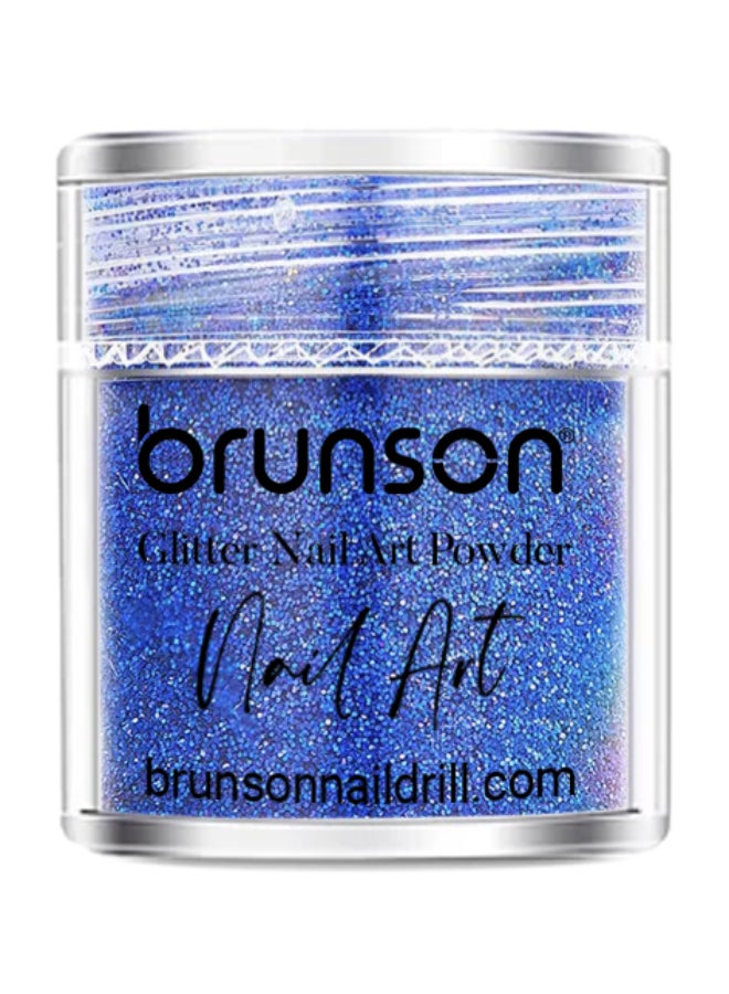 brunson Nail Art Glitter Powder -  Iridescent Fine Glitter Powder for gel nail polish -  gel and acrylic nail art powder (Diamond Dust) BGP40 - Image 1