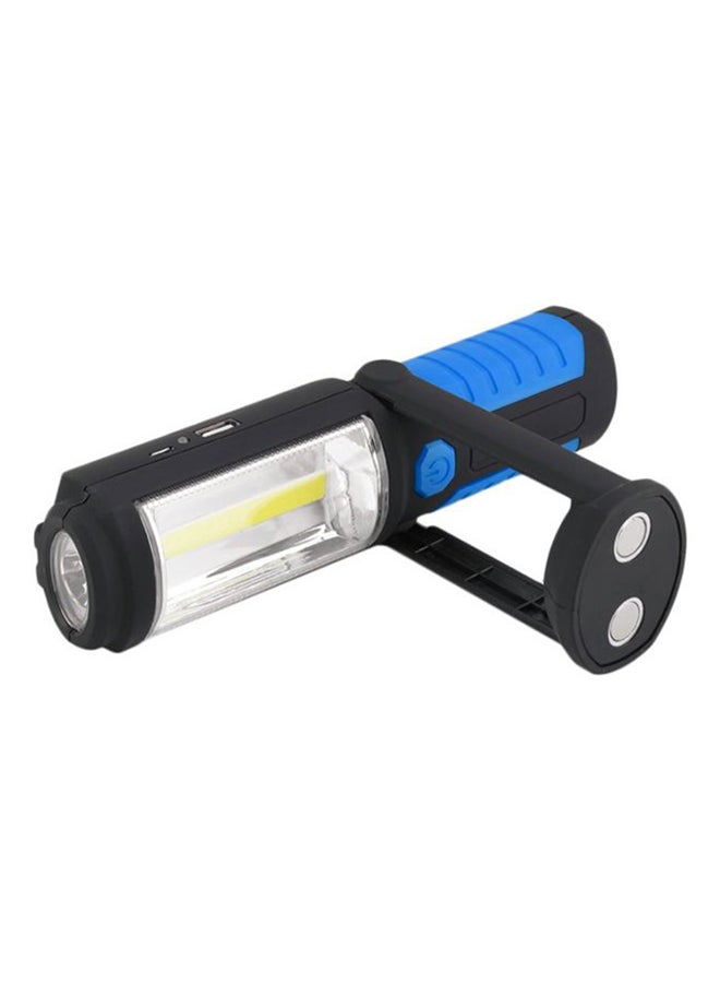 1 LED Outdoor Fishing Magnetic Emergency Torch Black/Blue/White 6x12cm - Image 3