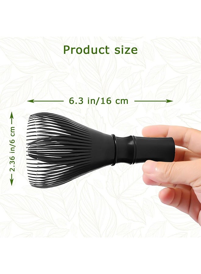 Matcha Whisk, Reusable Resin Matcha Whisk Easy to Clean Stirring Tool for Matcha Green Tea Ceremony (Black) - Image 2