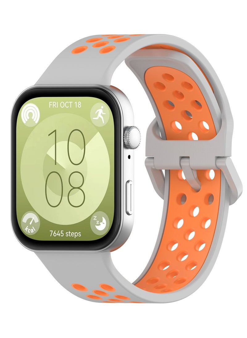 HW 3PCS Strap for HUAWEI Watch Fit 3 Silicone Watchband Replacement Bracelet  - Image 2