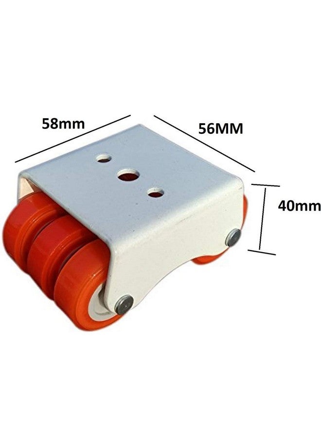 NB Crafted Non Moving Heavy Duty Caster Wheel for Furniture, Table, Bed, Trolley, Sofa - Weight Capacity upto 300-400 Kg (Pack of 8) - Image 3