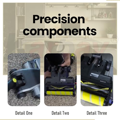 Karbay 2 Pack Upgraded Replacement Wheel for Ryobi Cordless Stick Vacuum 18v One+ Hp & 18v One+ PCL720K, PBLSV716K, Silicone Replacement Wheels, Quiet and Non-Slip - Image 4
