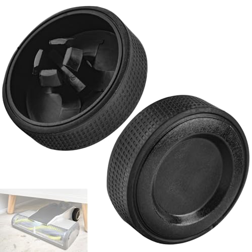 Karbay 2 Pack Upgraded Replacement Wheel for Ryobi Cordless Stick Vacuum 18v One+ Hp & 18v One+ PCL720K, PBLSV716K, Silicone Replacement Wheels, Quiet and Non-Slip - Image 1