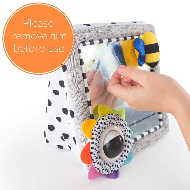 Sassy Tummy Time See Me Floor Mirror for Ages 0+ Months (80928) - Image 4