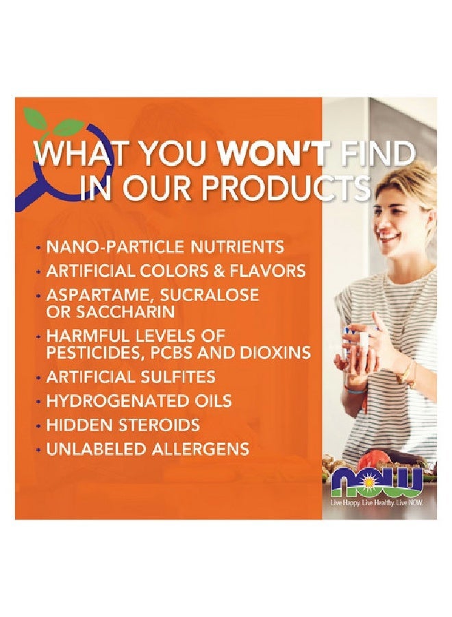 Now Foods Apple Cider Vinegar 750 mg 180 tabs - Image 3