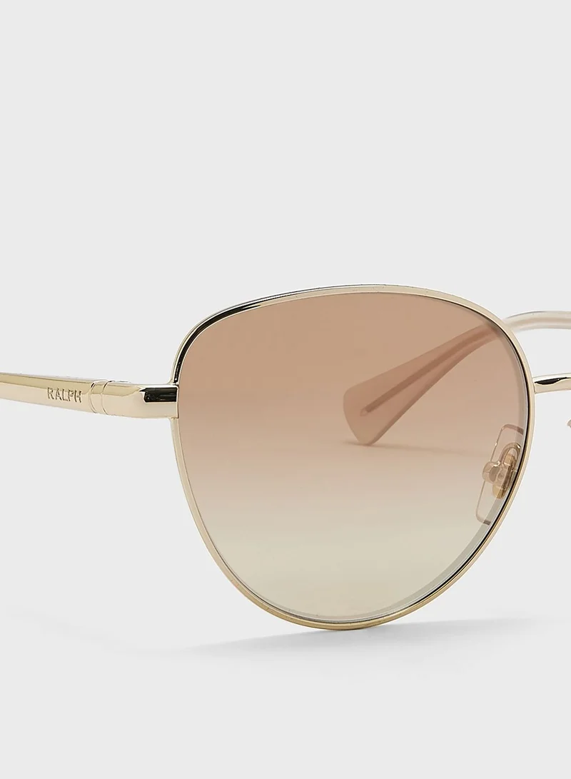 RALPH LAUREN 0Ra4144 Oversized Sunglasses