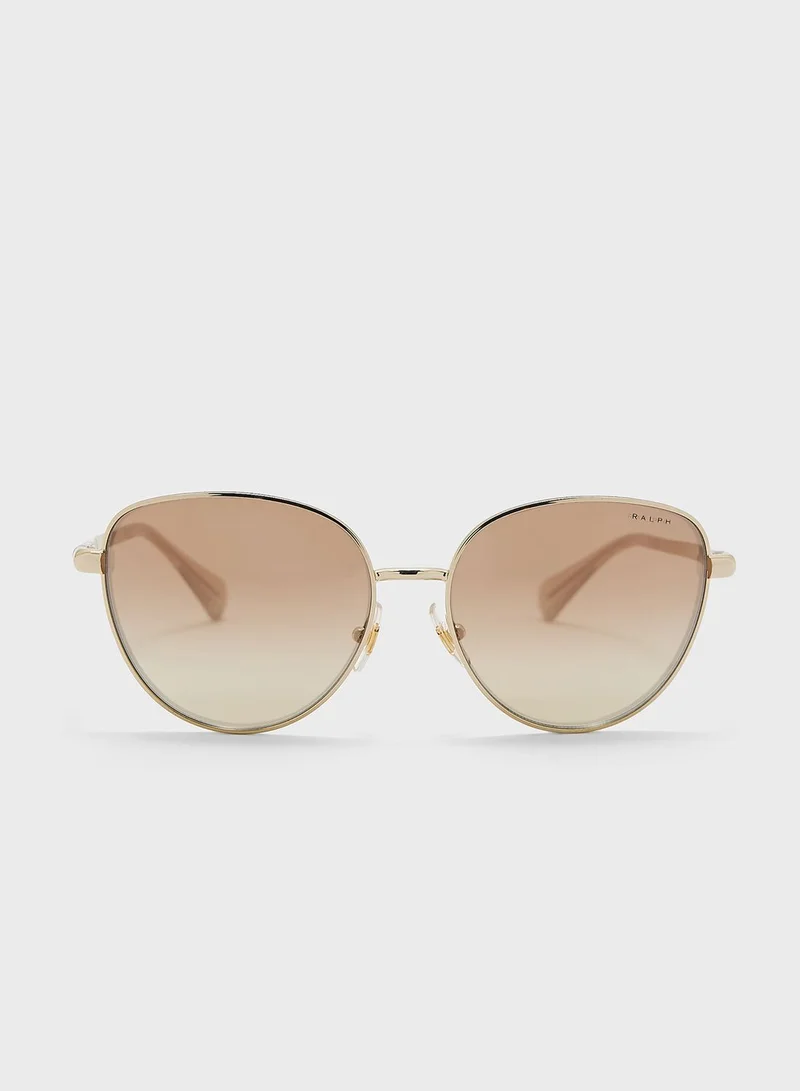 RALPH LAUREN 0Ra4144 Oversized Sunglasses
