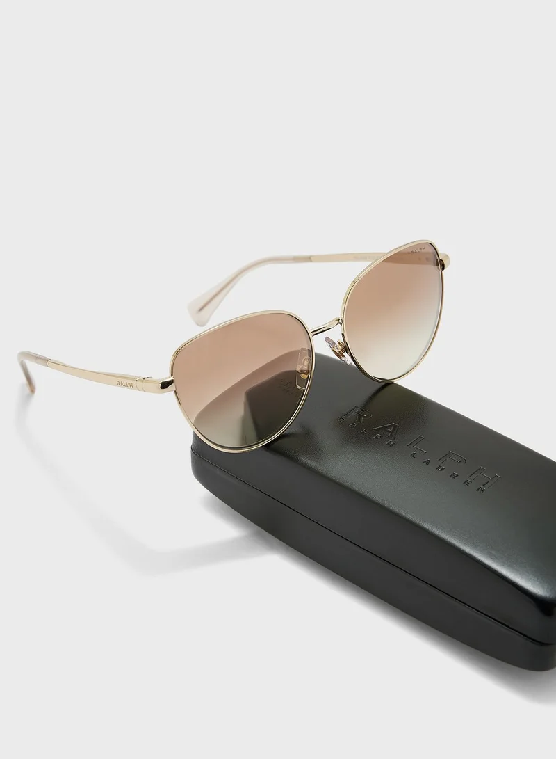 RALPH LAUREN 0Ra4144 Oversized Sunglasses