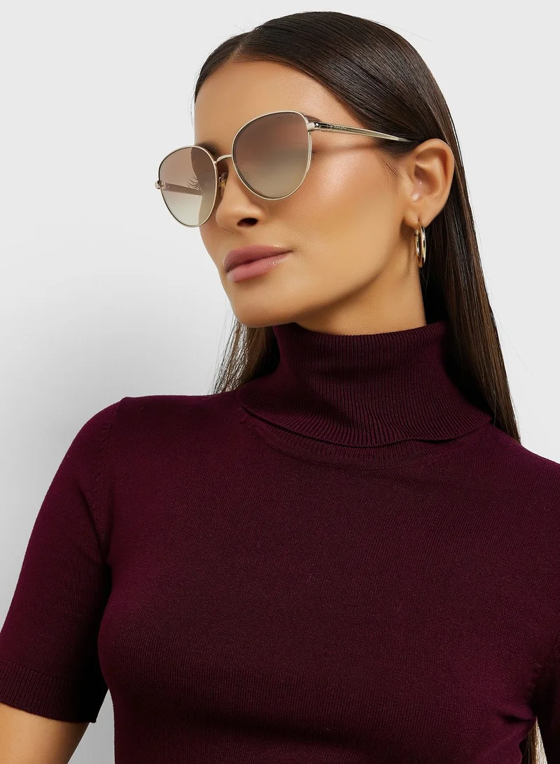 RALPH LAUREN 0Ra4144 Oversized Sunglasses