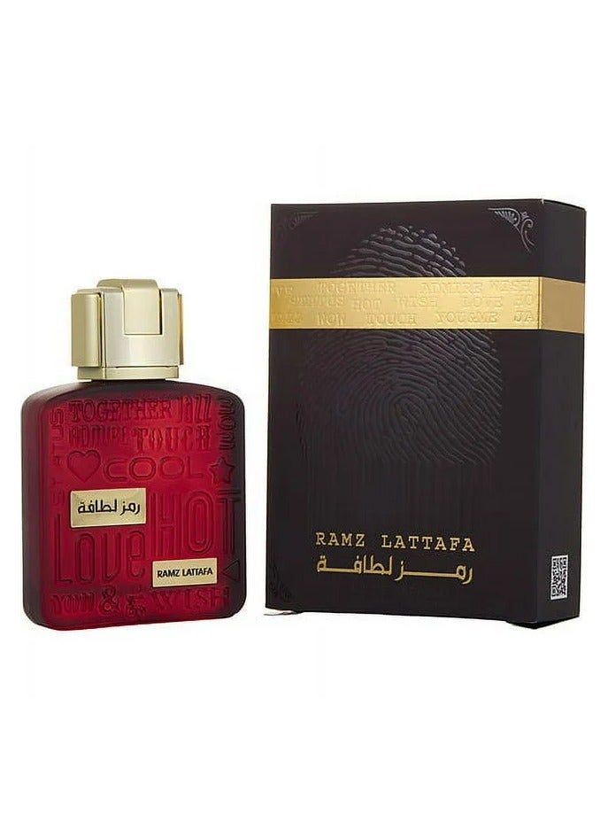 لطافة عطر رامز جولد للرجال EDP بخاخ 3.38 أونصة 6291106066715 - Image 1