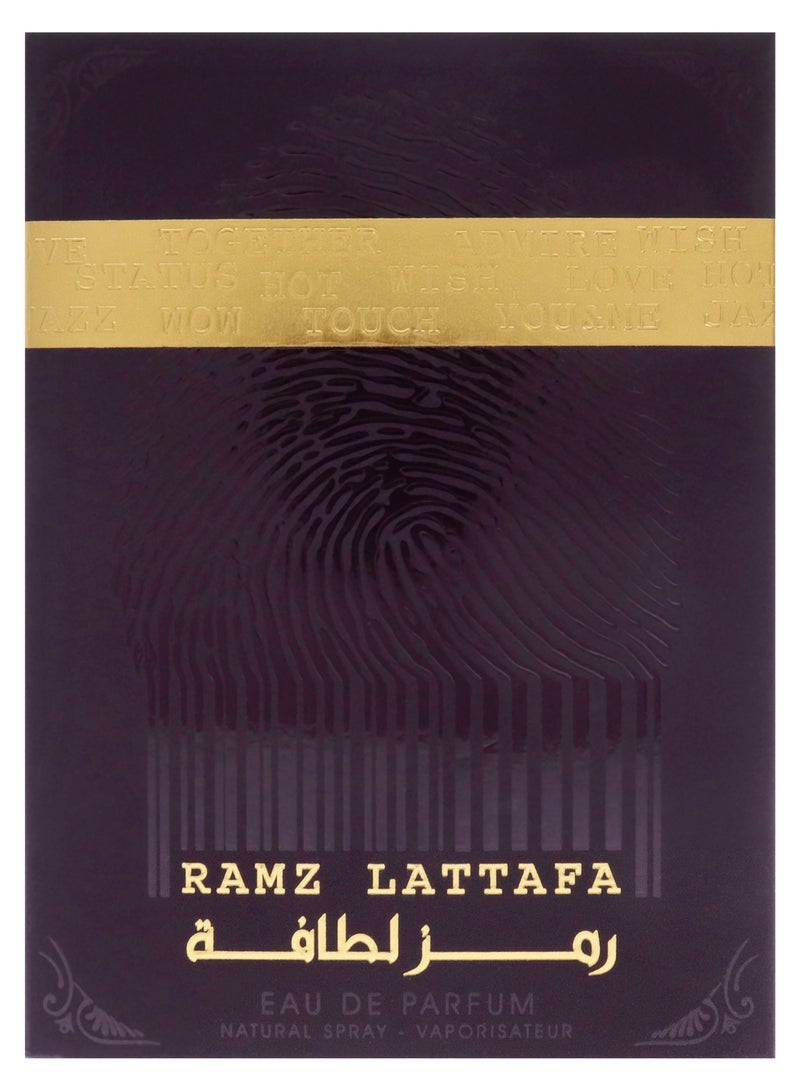 لطافة عطر رامز جولد للرجال EDP بخاخ 3.38 أونصة 6291106066715 - Image 4