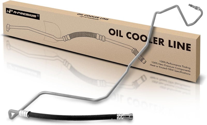 A-Premium Inlet Driver Automatic Transmission Oil Cooler Line Hose Assembly for Dodge Durango and Dakota - Image 1
