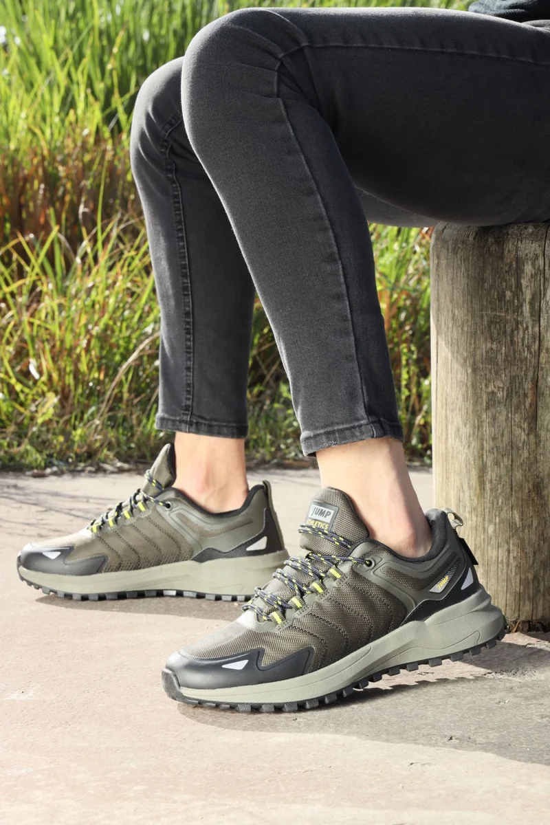 Jump 28679 Khaki - Black Men's Waterproof Outdoor Sports Shoes