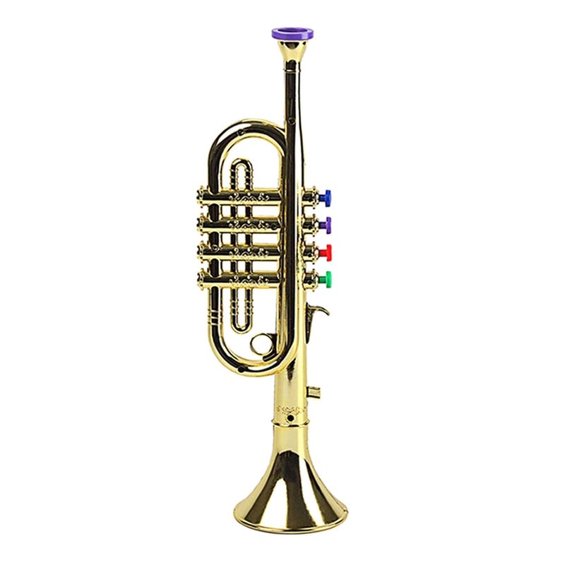 ATORSE ® Kids Trumpet W/ 3 Colored Keys for Early Developmental Music Education Toy - Image 4