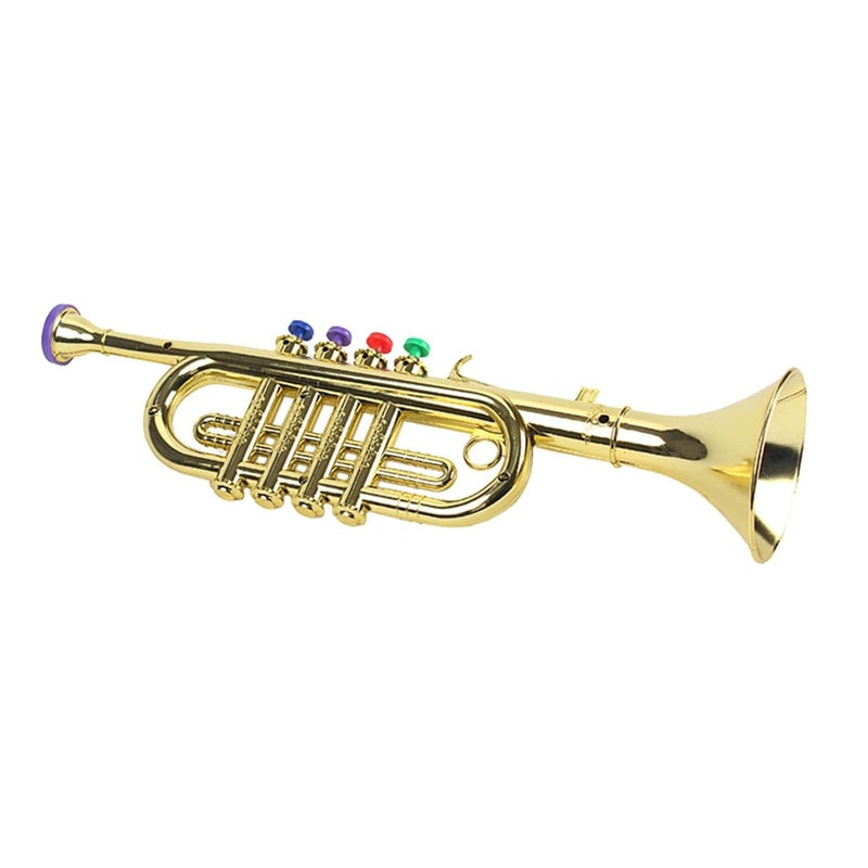ATORSE ® Kids Trumpet W/ 3 Colored Keys for Early Developmental Music Education Toy - Image 5