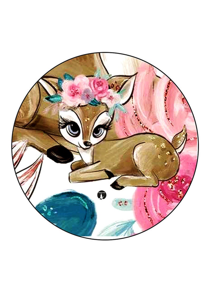 RKN Deer Printed Mouse Pad Multicolour