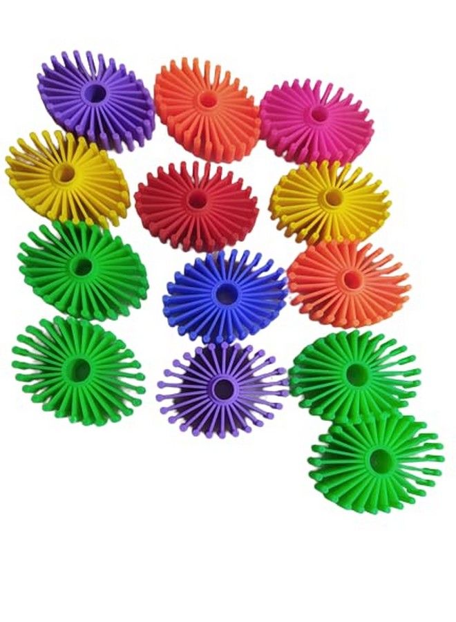 Toodles Learnings 20 Pieces Star Links Activities Educational Building Blocks Toys For Kids Boys Girls Multicolor For Kids For 1 To 5 Year'S Kidfor Gifting - Image 1
