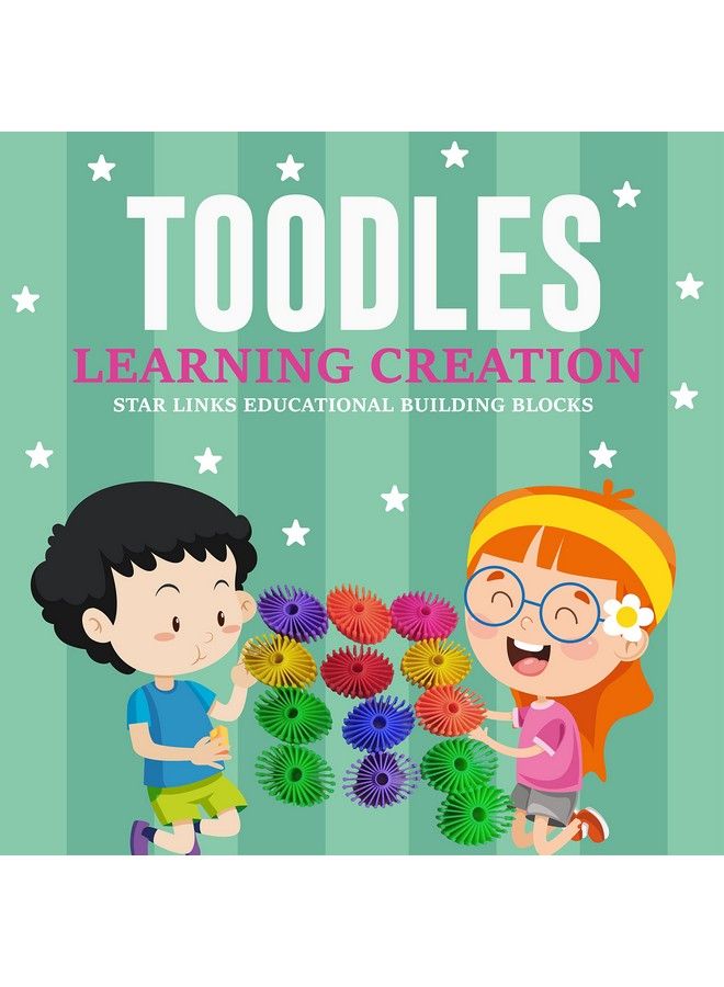 Toodles Learnings 20 Pieces Star Links Activities Educational Building Blocks Toys For Kids Boys Girls Multicolor For Kids For 1 To 5 Year'S Kidfor Gifting - Image 3