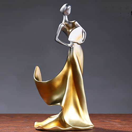 iStarcas Wine Rack, Wine Bottle Holder Decorative, Lady Wine Holder, Single Wine Holder Stand, Wine Racks Countertop for Kitchen Home Bar Tabletop Decor - Image 3