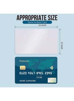 Fdit 100 Pcs Blank Sublimation Metal Name Card Thick Laser Metal Name Card Printing Blank Business Card Use Sublimation Ink And Paper (Silver )  - Image 4