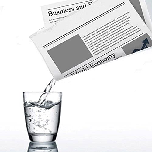 MilesMagic Magician's Appearing and Disappearing Liquid from Newspaper Gimmick Prop Magic Trick - Image 1