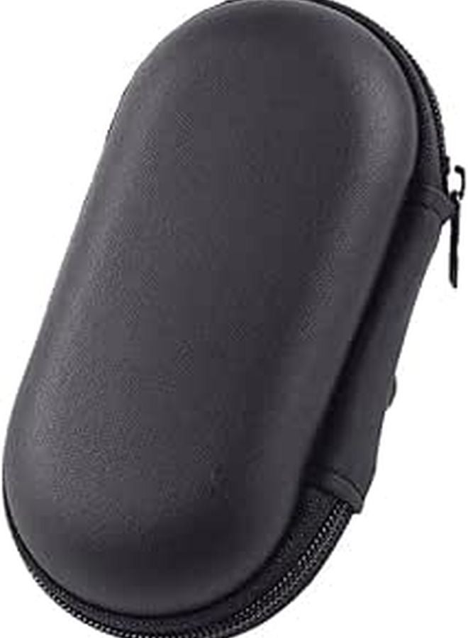 Shock Proof EVA Headphone Case Zipper Storage Bag 11X6 5X3 5Cm Black - Image 1
