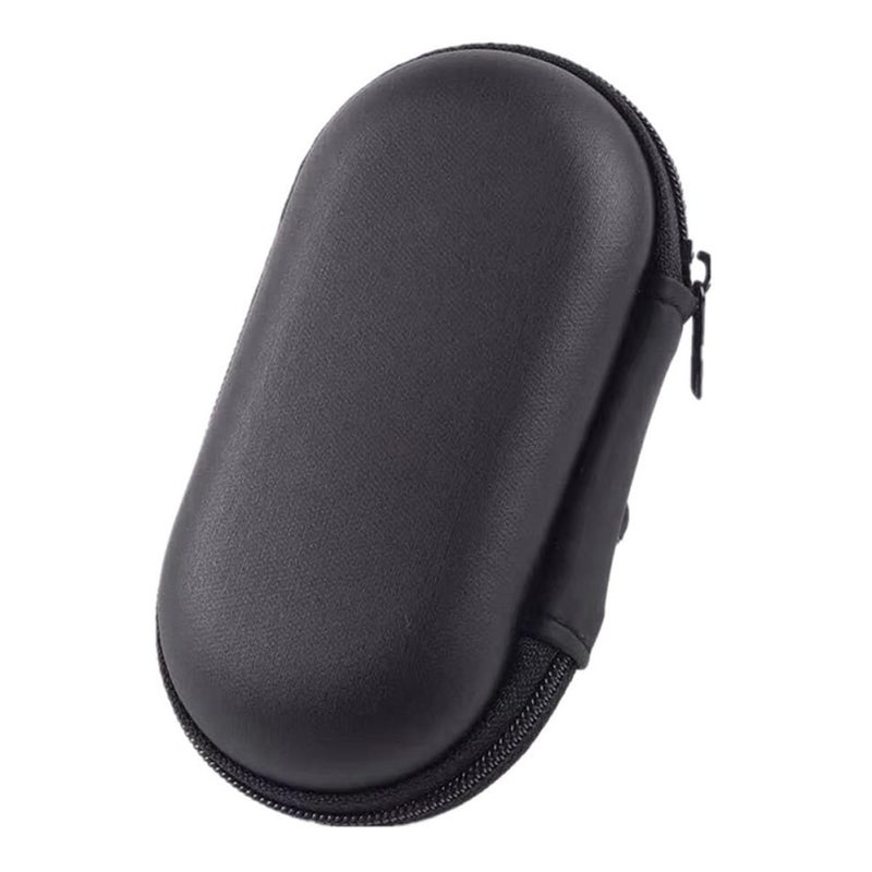 Shock Proof EVA Headphone Case Zipper Storage Bag 11X6 5X3 5Cm Black - Image 2