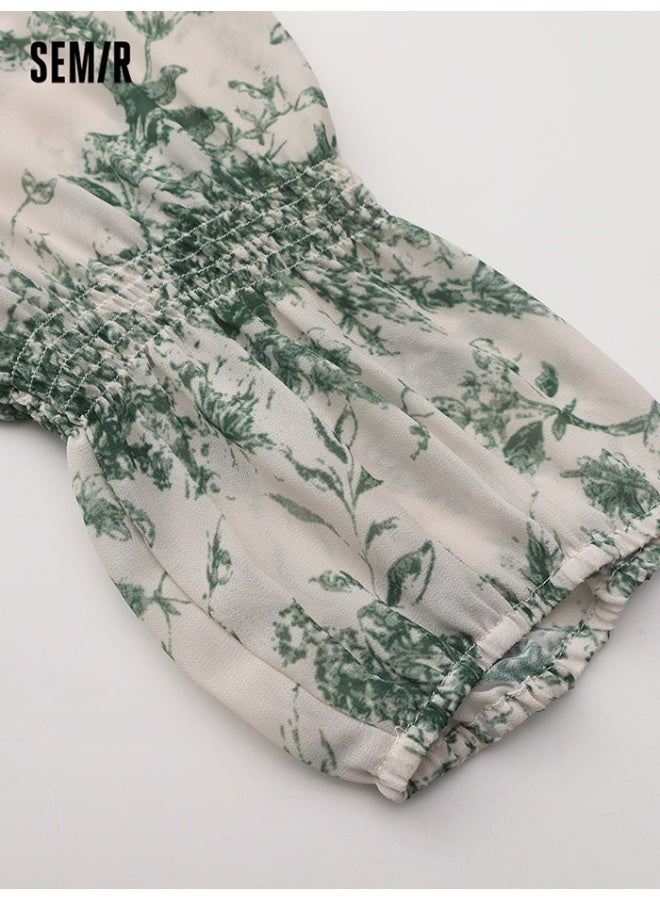 سيمير فستان طويل بنمط طبعات للنساء - Image 4