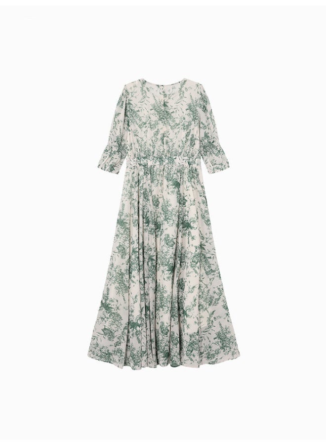 سيمير فستان طويل بنمط طبعات للنساء - Image 2