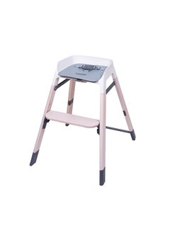 Koo-di Tiny Taster 3-in-1 Wooden Highchair 0m-3y, Rain Cloud  - Image 4