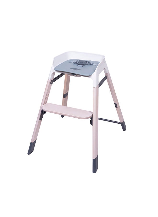 Koo-di - Tiny Taster 3-in-1 Wooden Highchair 0m-3y, Rain Cloud - Image 1