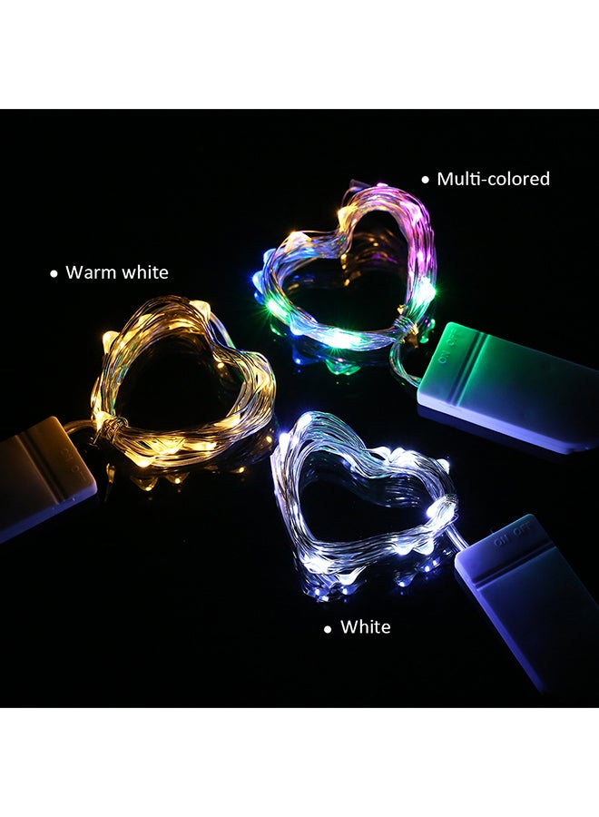 آنسيلف حبل أضواء LED من سلك نحاس تعطي مظهراً نجمياً أبيض 3متر - Image 2
