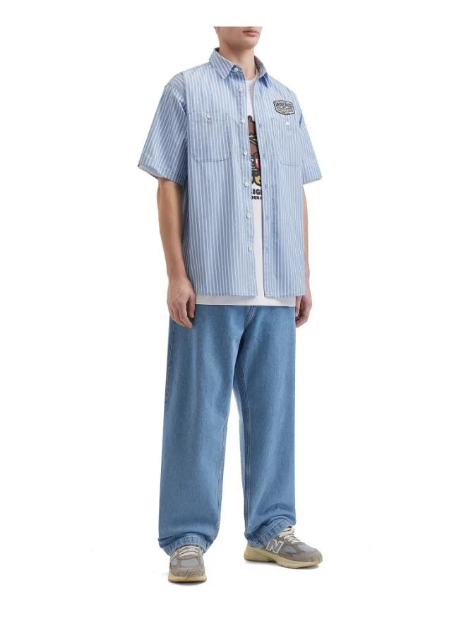 Fingercroxx  Men New York Short Sleeve Shirt for Men | Best Price UAE