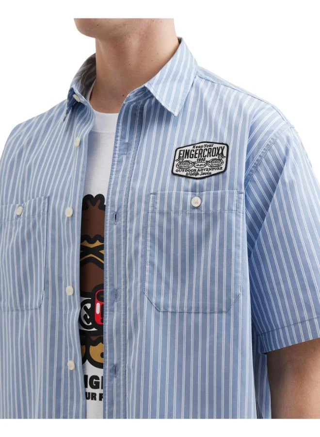 Fingercroxx  Men New York Short Sleeve Shirt for Men | Best Price UAE