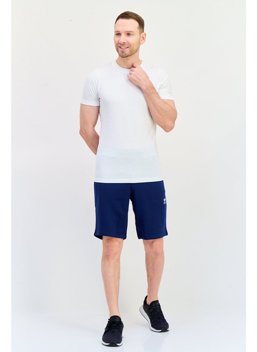 adidas Originals Men Sportswear Fit Training Shorts, Navy  - Image 4